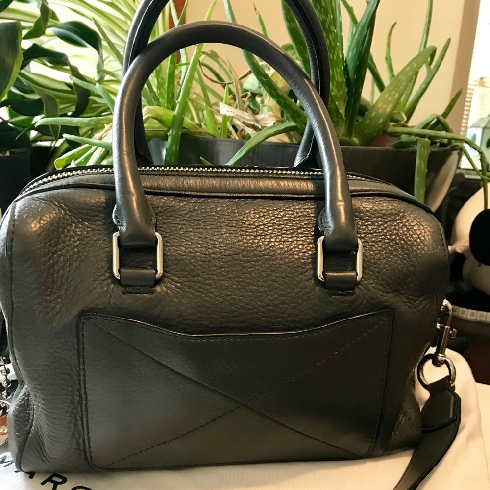 Marc Jacobs recruit Baulletto crossbody grey tote - Picture 6 of 8
